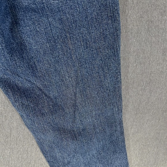 Levi's 550 Women Relaxed Boot Cut Blue Stretch Denim Jeans Size 10S Y2K Retro - Picture 11 of 16